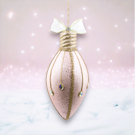 Pink Light Bulb Ornament