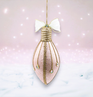 
              Pink Light Bulb Ornament
            