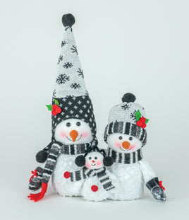 Snowflake Wishes Snowman Family