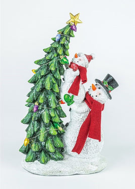 Snowman Tree Light Up Tabletop