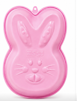 Bunny Shaped Silicone Baking Mold – Available in Pink &amp; Blue