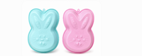 
              Bunny Shaped Silicone Baking Mold – Available in Pink &amp; Blue
            