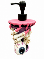 
              Halloween Skeleton Hand & Eyeball Soap Pump Dispenser
            