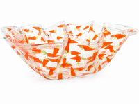 
              Easter Carrot Print Ruffle Serving Bowl
            