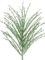 
              Sage Green Beaded Pine Spray
            