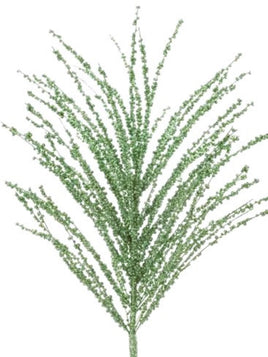 Sage Green Beaded Pine Spray