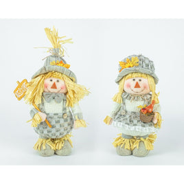 Gray Fall Scarecrow Stander Set