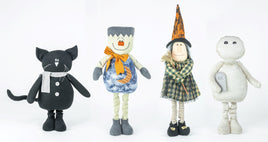 Set of 4- Halloween Stretch Leg Figures