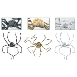 Halloween Giant Spiders- Set of 3