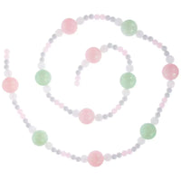 
              72" Pastel Glitter Beaded Garland
            