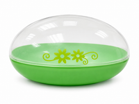 
              Plastic Easter Egg Storage Container with Clear Lid – Available in Blue, Pink & Green
            