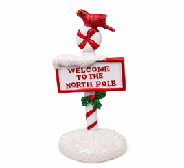 Ashland 3" Tiny Treasures Mini Embellishments "Welcome to the North Pole"