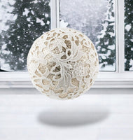 
              Winter Lace Ball Ornament
            