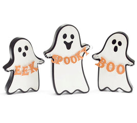 Wooden Ghost Shelf Sitter Assortment