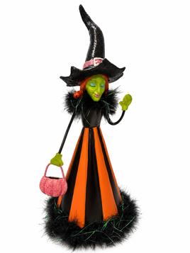 Tabletop Halloween Witch Cone