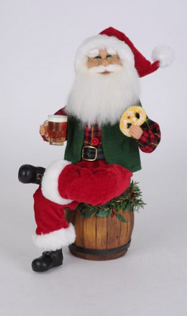 Beer Barrel Santa