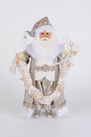 
              Lighted Sandstone Coastal Santa
            