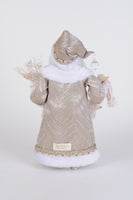 
              Lighted Sandstone Coastal Santa
            