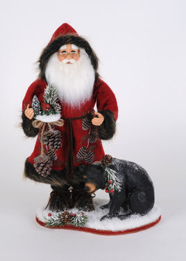 Woodland Bear Santa