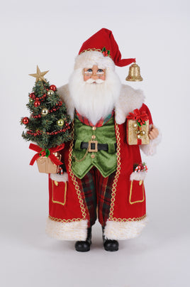 Lighted Christmas Traditions Santa