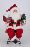 
              Lighted Story Time Sitting Santa
            