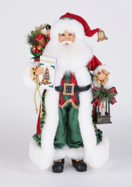 Lighted Christmas Stories Santa Small