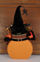 
              Lighted "Happy Halloween" Pumpkin W/D Hanger
            