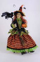 
              "Whimsey Wendy" Sitting Witch
            