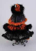 
              Lighted Glitzy Orange Witch
            