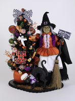 
              Lighted Tricks or Treats Kitchen Witch
            