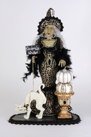 
              Lighted Fabulously Wicked Leopard Witch
            