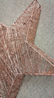 
              12" Rose Gold Thread Star
            