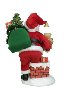 
              Lighted Good Saint Nick Chimney
            