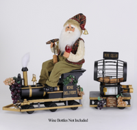 
              Wine Delivery, 2 pc. Train Santa
            