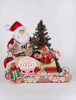 
              Lighted Gingerbread Bakery Sleigh
            