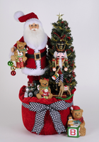 
              Lighted Merry Beary Christmas Santa
            