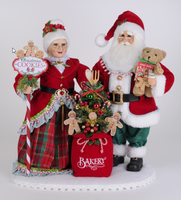 
              Lighted Claus Cookie Bakery
            