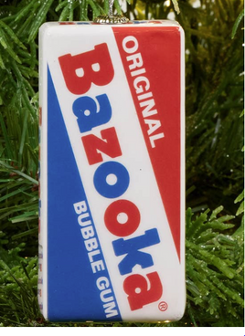 Bazooka Gum Ornament