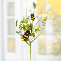 
              18" Bumble Bee w/ Leaves Spray
            
