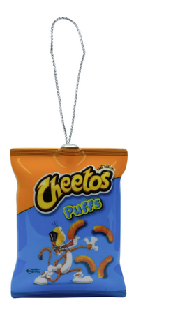 Cheetos Puffs Christmas Ornament