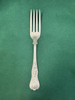 
              Vintage USN Navy Silverplate Fork International Silver Co Military Flatware WWI WWII
            