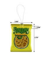 
              Funyuns Onion Flavored Rings Decoupage Christmas Ornament
            