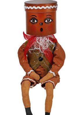 Gionni Gingerbread Box Head Doll