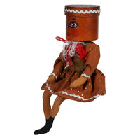 
              Gretta Gingerbread Box Head Doll
            