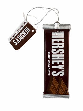 HERSHEY’S MILK CHOCOLATE CANDY BAR ORNAMENT