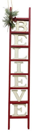 Believe Christmas Ladder