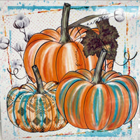 
              Pumpkin Metal Sign
            