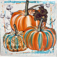 
              Pumpkin Metal Sign
            