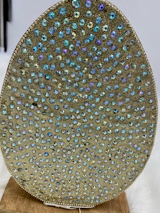 Wood/Sequin Easter Egg