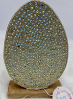 
              Wood/Sequin Easter Egg
            